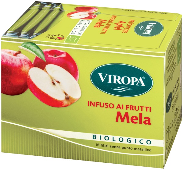 VIROPA INFUSO AI FRUTTI MELA BIO 15 FILTRI - Farmadillo