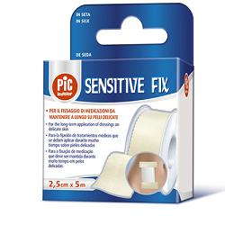 CEROTTO IN ROCCHETTO PIC SENSITIVE FIX SETA 5X500 CM CON FUSTELLA - Farmadillo