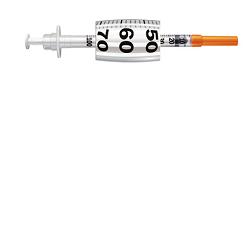 SIRINGA PER INSULINA PIC INSUMED 1 ML 100 UI AGO GAUGE 30 LUNGHEZZA 8 MM SENZA SPAZIO MORTO 3 SACCHETTI DA 10 PEZZI - Farmadillo