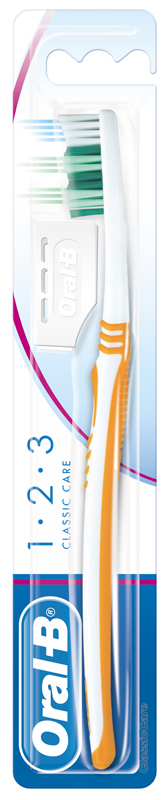 ORALB 123 CLASSIC CARE SPAZZOLINO MANUALE - Farmadillo
