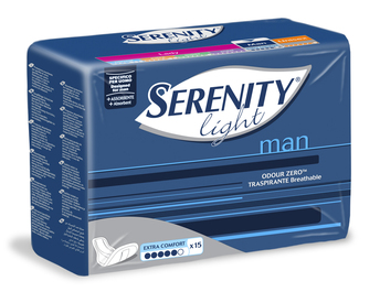 PANNOLINO SERENITY LIGHT MAN EXTRA COMFORT 15 PEZZI - Farmadillo
