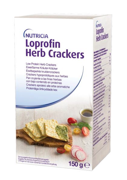 LOPROFIN CRACKER ERBE AROMATICHE 150 G - Farmadillo