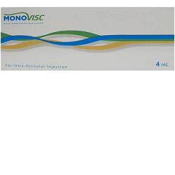 SIRINGA INTRA-ARTICOLARE MONOVISC ACIDO IALURONICO 20MG/ML 4 ML - Farmadillo