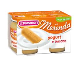 PLASMON OMOGENEIZZATO YOGURT BISCOTTO 120 G X 2 PEZZI - Farmadillo
