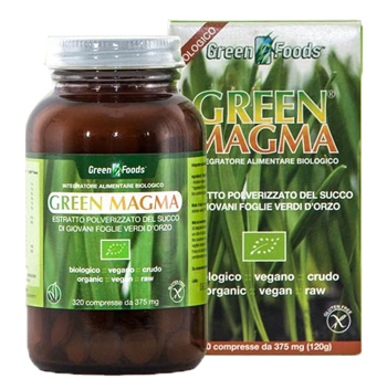 GREEN MAGMA 320 TAVOLETTE 120 G - Farmadillo