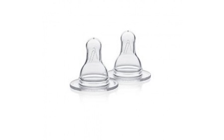 TETTARELLA MEDIUM FLUSSO MEDIO IN SILICONE 2 PEZZI - Farmadillo