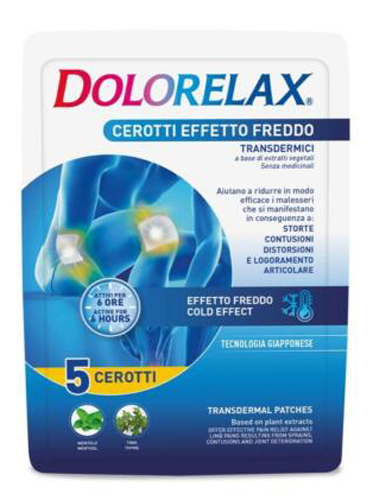 DOLORELAX CEROTTO EFFETTO FREDDO 5 PEZZI - Farmadillo