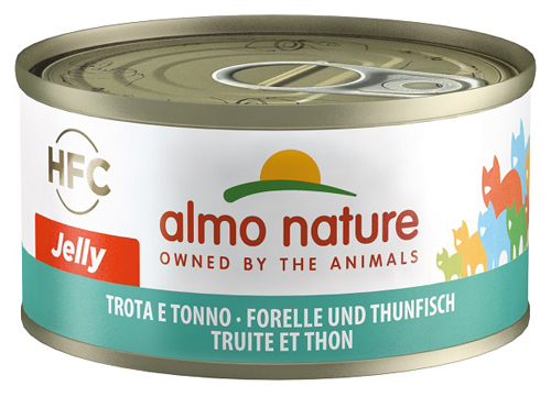 ALMO NATURE CAT TROTA TONNO 70 G - Farmadillo