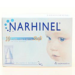 RICARICA USA E GETTA PER ASPIRATORE NASALE NARHINEL 10 PEZZI SOFT ARTICOLO 526405 - Farmadillo