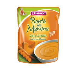 PLASMON POUCHES VELLUTATA DI CAROTE E ZUCCA 180 G - Farmadillo