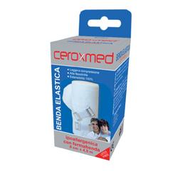 BENDA ELASTICA CEROXMED 10X450 CM CON GANCIO 1 PEZZO - Farmadillo