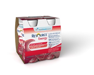 RESOURCE ENERGY FRAGOLA/LAMPONE 4 BOTTIGLIE 200 ML - Farmadillo