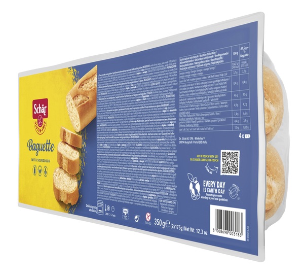 SCHAR BAGUETTE SENZA LATTOSIO 2 X 175 G - Farmadillo