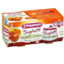 PLASMON SUGHETTO POMODORO E VERDURE 80 G X 2 PEZZI - Farmadillo