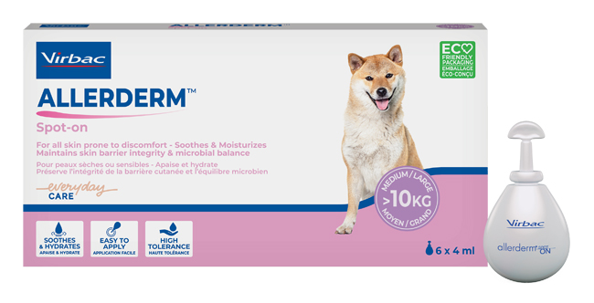 ALLERDERM SPOT ON CANI SUPERIORI A 10 KG 6 PIPETTE 4 ML - Farmadillo