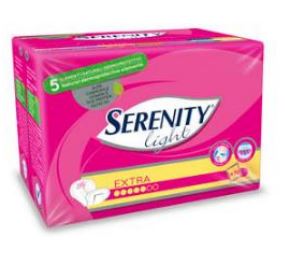 PANNOLONE PER INCONTINENZA SAGOMATO SERENITY LIGHT LADY EXTRA 30 PEZZI - Farmadillo