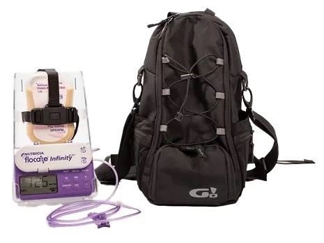 ZAINO PER ADULTI PER NUTRIPOMPA INFINITY CON STRUTTURA RIGIDA INTERNA - Farmadillo