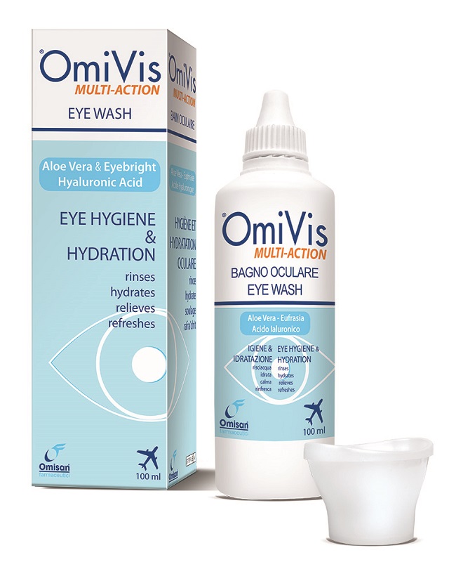 OMIVIS BAGNO OCULARE FLACONE 100 ML - Farmadillo