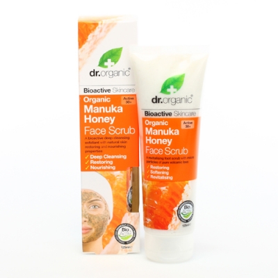 DR ORGANIC MANUKA HONEY FACE SCRUB 125 ML - Farmadillo
