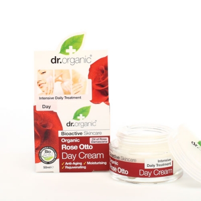 DR ORGANIC ROSE OTTO ROSA DAY CREAM CREMA VISO GIORNO 50 ML - Farmadillo
