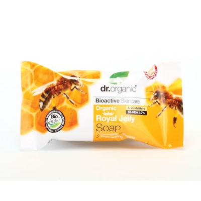 DR ORGANIC ROYAL JELLY PAPPA REALE SOAP SAPONETTA 100 G - Farmadillo