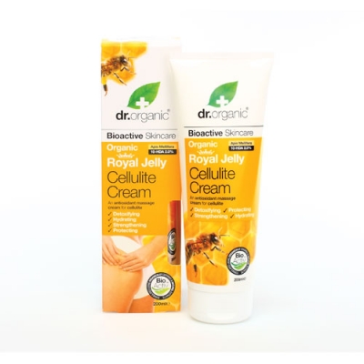 DR ORGANIC ROYAL JELLY PAPPA REALE CELLULITE CREAM CREMA ANTICELLULITE 200 ML - Farmadillo