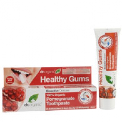 DR ORGANIC POMEGRANATE MELOGRANO TOOTHPASTE DENTIFRICIO 100 ML - Farmadillo
