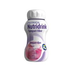 NUTRIDRINK COMPACT FIBRE FRAGOLA 125 ML 4 PEZZI - Farmadillo