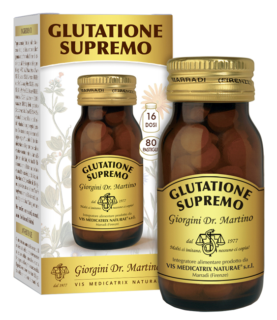 GLUTATIONE SUPREMO 80 PASTIGLIE - Farmadillo