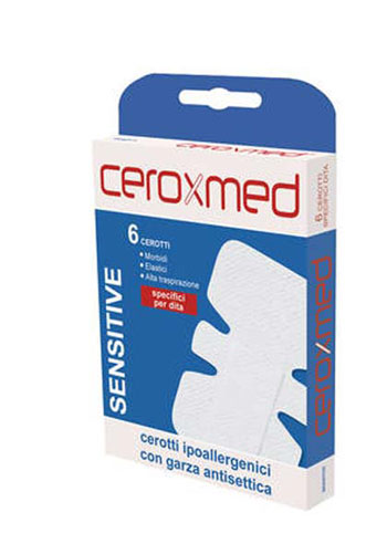 CEROTTO CEROXMED SENSITIVE FLEX SPECIFICO DITA 6 PEZZI - Farmadillo