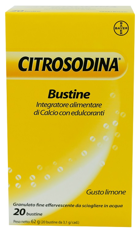 CITROSODINA 20 BUSTINE GRANULATO EFFERVESCENTE - Farmadillo