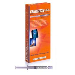 SIRINGA INTRA-ARTICOLARE ARTHRUM HCS CONDROITINA SOLFATO 40MG E ACIDO IALURONICO 40MG 2 ML - Farmadillo