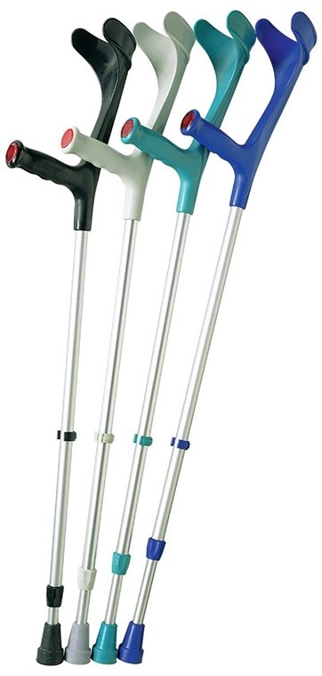 CANADESE IN LEGA LEGGERA CON BLOCCO RAPIDO DELLA REGOLAZIONE DELL'ALTEZZA A VITE+CLIP DI SICUREZZA A PRESSIONE CON CATARIFRANGENTE INCORPORATO COLORE BLU - Farmadillo