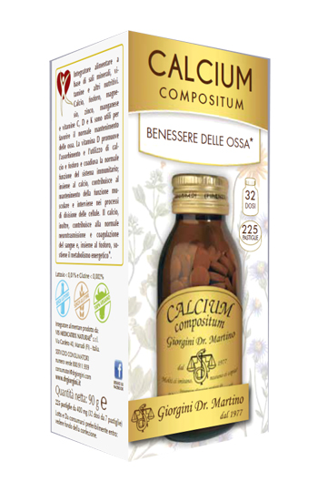 CALCIUM COMPOSITUM 225 PASTIGLIE - Farmadillo