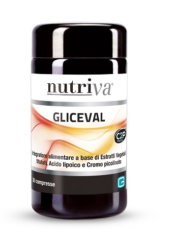 NUTRIVA GLICEVAL 30 COMPRESSE - Farmadillo