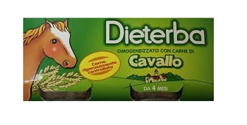 DIETERBA OMOGENEIZZATO CAVALLO 3 PEZZI 80 G - Farmadillo
