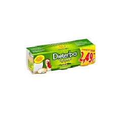 DIETERBA OMOGENEIZZATO TACCHINO 3 PEZZI 80 G - Farmadillo