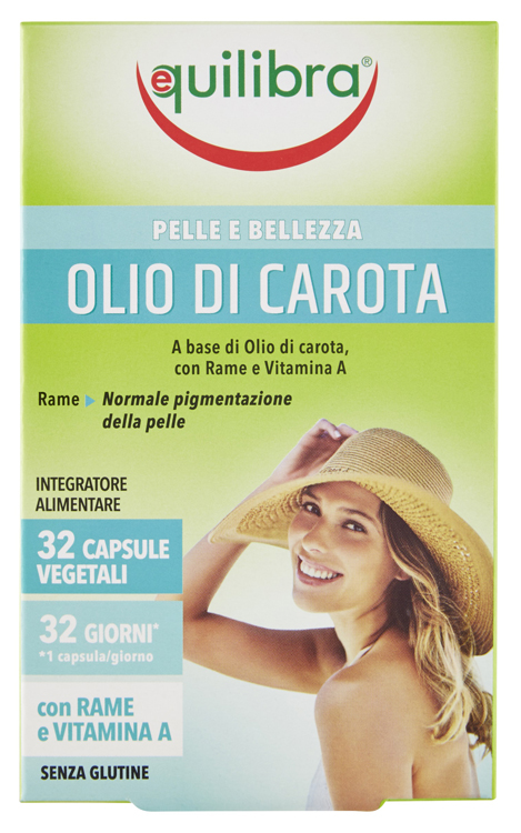 OLIO DI CAROTA 32 CAPSULE VEGETALI - Farmadillo