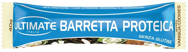 ULTIMATE BARRETTA PROTEICA VANIGLIA/COOKIE 40 G - Farmadillo