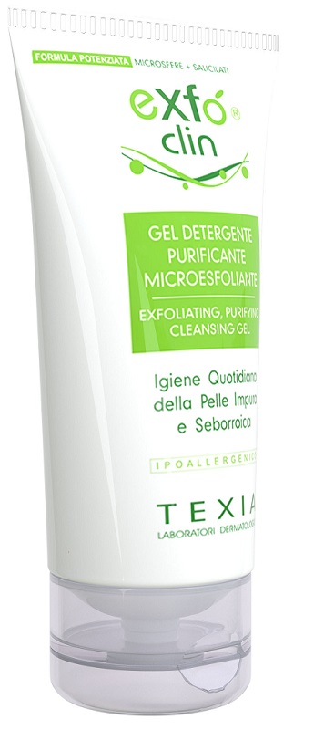 EXFO CLIN GEL DETERGENTE PURIFICANTE MICROESFOLIANTE 150 ML - Farmadillo