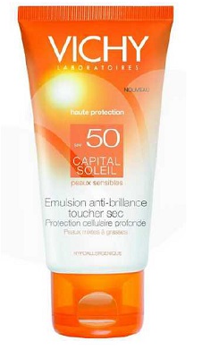 IDEAL SOLEIL VISO DRY TOUCH SPF50 50 ML - Farmadillo