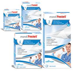 MEDICAZIONE POST OPERATORIA MEDIPRESTERIL IMPERMEABILE 7,5X5CM 5 PEZZI - Farmadillo