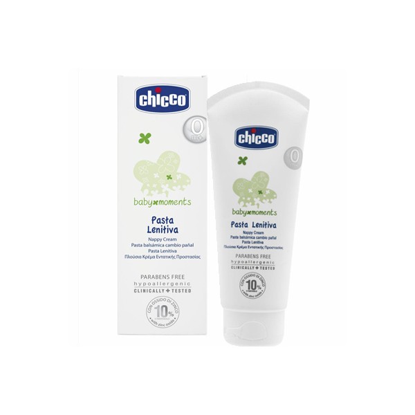 CHICCO COSMETICI BABY MOMENTS PASTA LENITIVA 100 ML - Farmadillo
