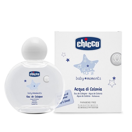 CHICCO COSMETICI BABY MOMENTS ACQUA PROFUMATA 100 ML - Farmadillo