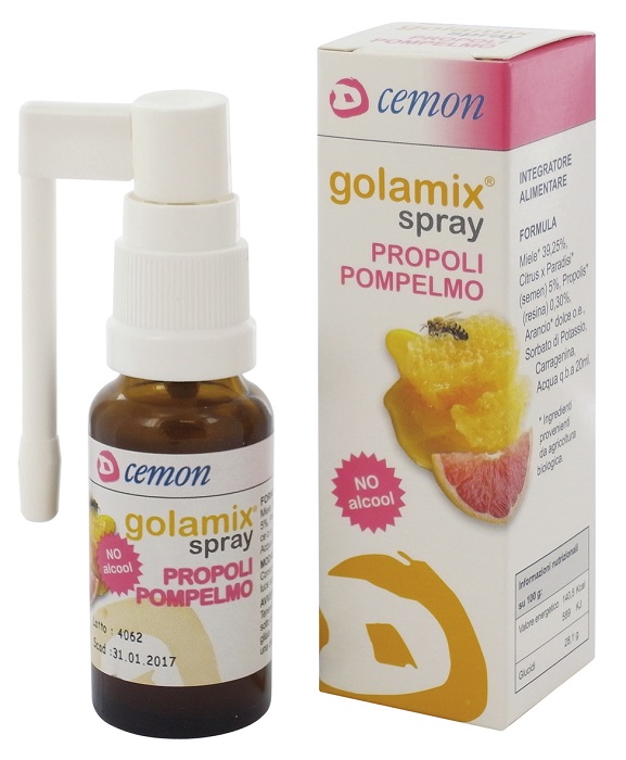 GOLAMIX SPRAY - PROPOLI POMPELMO 20 ML - Farmadillo