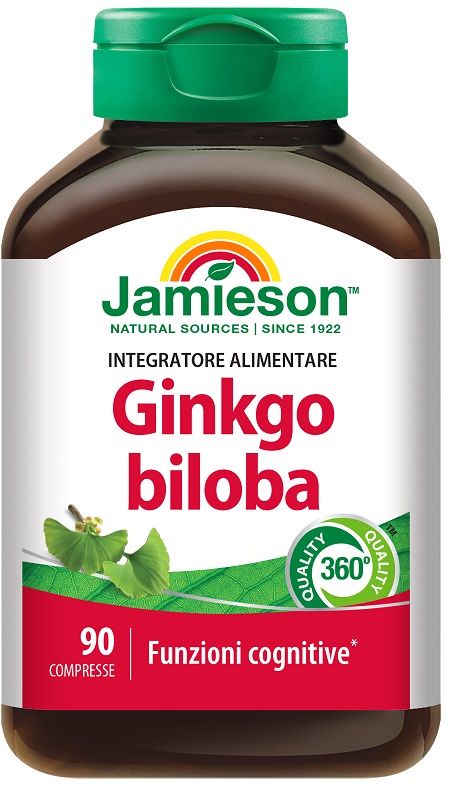JAMIESON GINKGO BILOBA 90 COMPRESSE - Farmadillo
