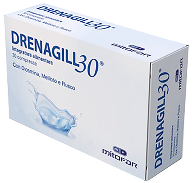 DRENAGILL 30 30 COMPRESSE - Farmadillo