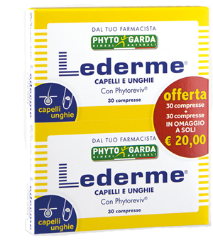 LEDERME CAPELLI UNGHIE 30 COMPRESSE - Farmadillo