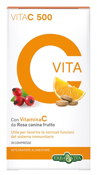 VITA C 500 30 COMPRESSE - Farmadillo