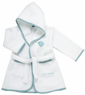 CHICCO ACCAPPATOIO PIQ AZZURRO UCCELLO 12 MESI+ - Farmadillo
